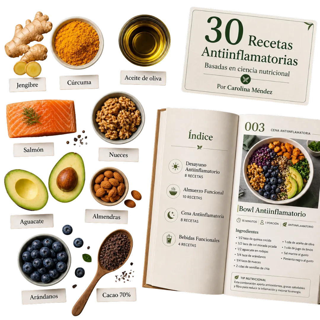 30 recetas antiinflamatorias